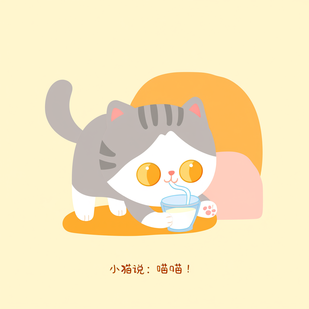 可爱的小猫