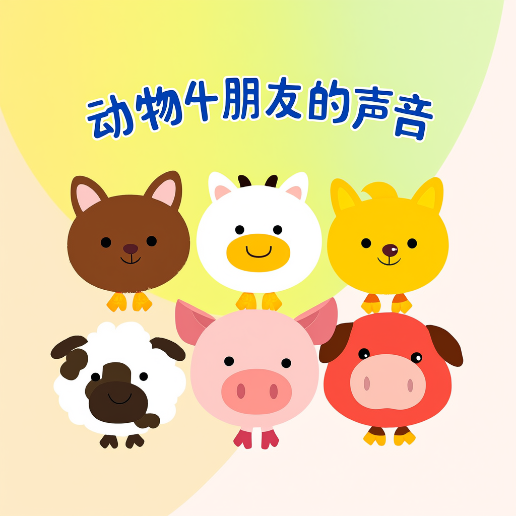 动物朋友的声音 - 封面