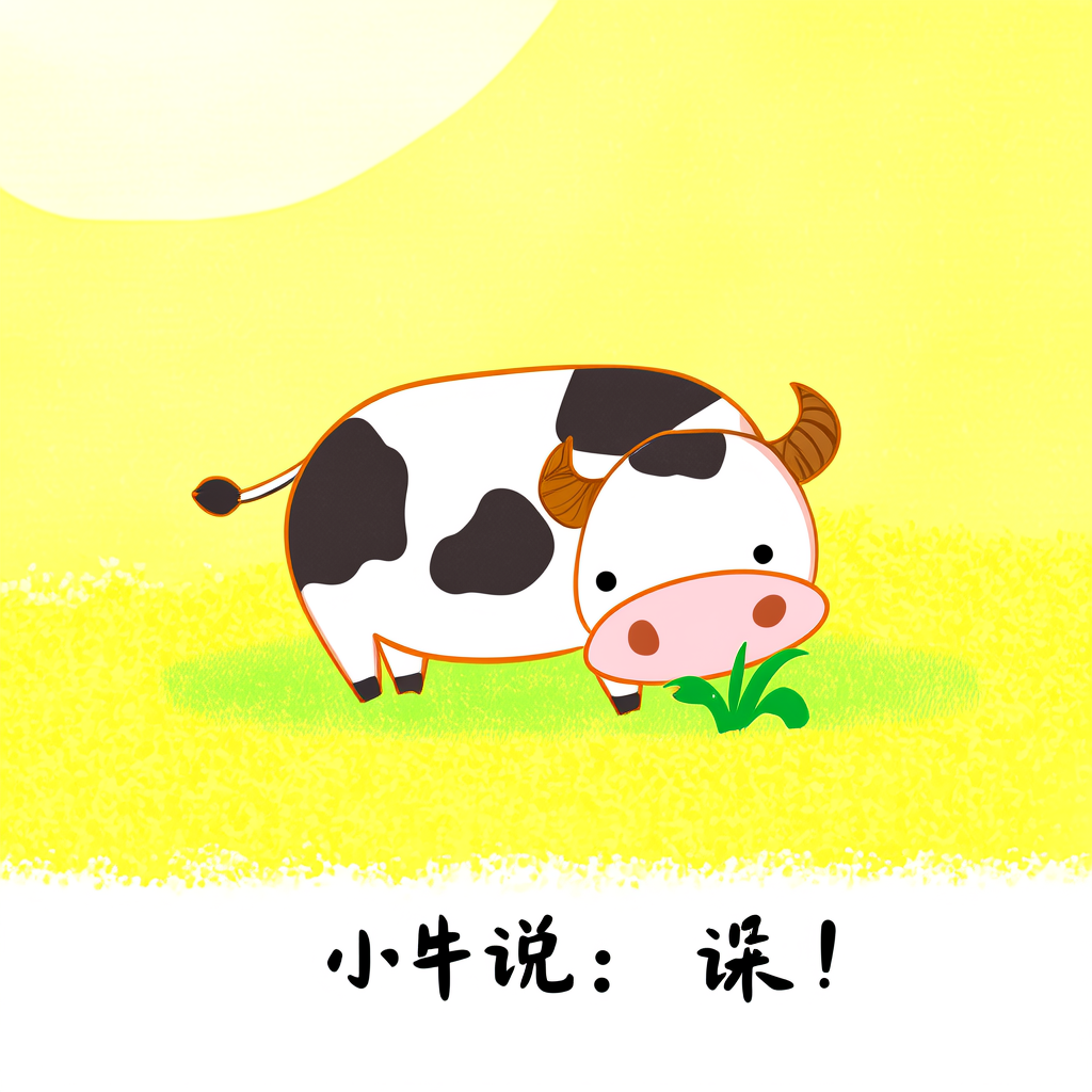 温顺的小牛